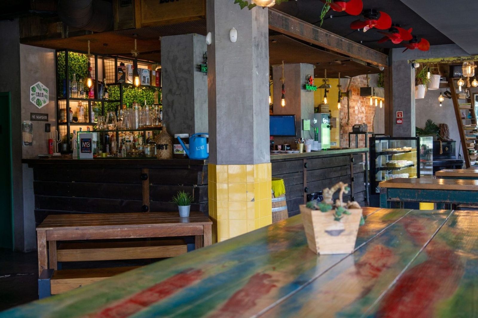 Balcão de bar do LOST